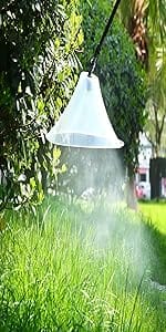 Aimela Drift Guard with Flat Sprayer Nozzle