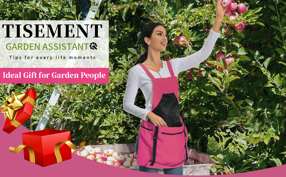 Gardening Apron, Garden Apron,  garden apron for harvesting ,harvesting apron,aprons with pockets