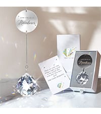 Clear suncatcher