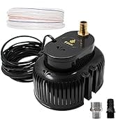 EDOU 850 GPH Swimming Pool Cover Pump Above Ground,Including 16' Drainage Hose and 3 Adapters,Ide...