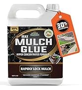 PetraTools Mulch Glue, Mulch Binder Glue, Small Gravel Binder, Landscape Adhesive, Small Gravel S...