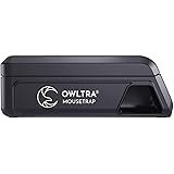 OWLTRA Indoor Electric Mouse Trap, Instant Kill Rodent Zapper with Pet Safe Trigger, Black, Small