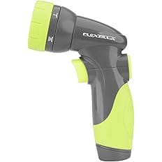 Flexzilla Garden Hose Nozzle - 6-Pattern Adjustable, NFZG64, ZillaGreen™