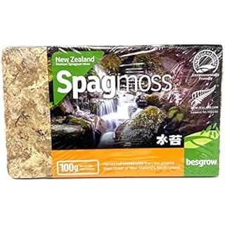 Spagmoss Premium New Zealand Sphagnum Moss AA Grade (100 Gram)