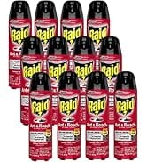 Raid Ant & Roach Killer Spray for Listed Bugs, Insect, Spider, For Indoor Use, Fresh Scent, 1...