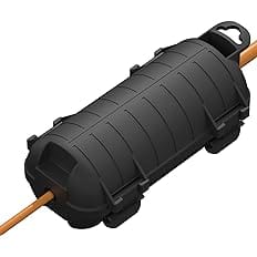 IP54 Water-Resistant Outdoor Extension Cord Cover with 4 Latches - For Plugs, Outlets, Lights