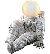 Design Toscano Astronaut at Ease Lighted Sculpture, 11.5 Inch, Full Color
