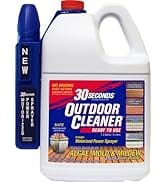 30 SECONDS Outdoor Mold & Mildew Stain Remover Auto Spray | Ready To Use | 1.3 Gallon