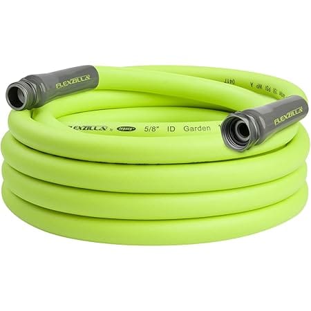 Flexzilla Garden Hose 5/8 in. x 25 ft, Heavy Duty, Lightweight, Drinking Water Safe, ZillaGreen - HFZG525YW-E