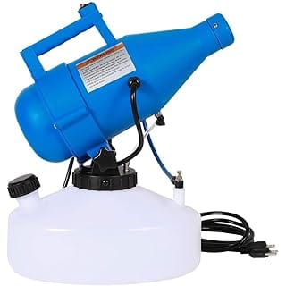 4.5L (1.2 Gallon) Electric ULV Portable Fogger Sprayer Machine Cold Fogger Machine Spraying Distance 30ft for Home,Hotel,Church,School,Yard
