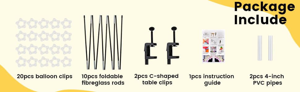 Balloon Arch Kit for Table