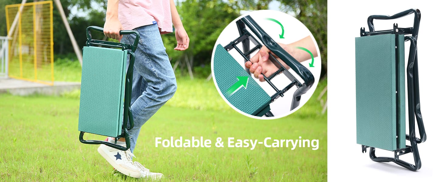 foldable garden stool