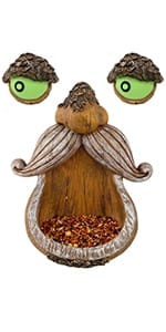Glow in Dark Tree Face Bird Feeder