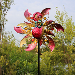 flamingo solar wind spinner