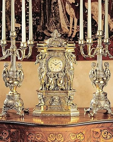 Design Toscano Chateau Chambord Clock
