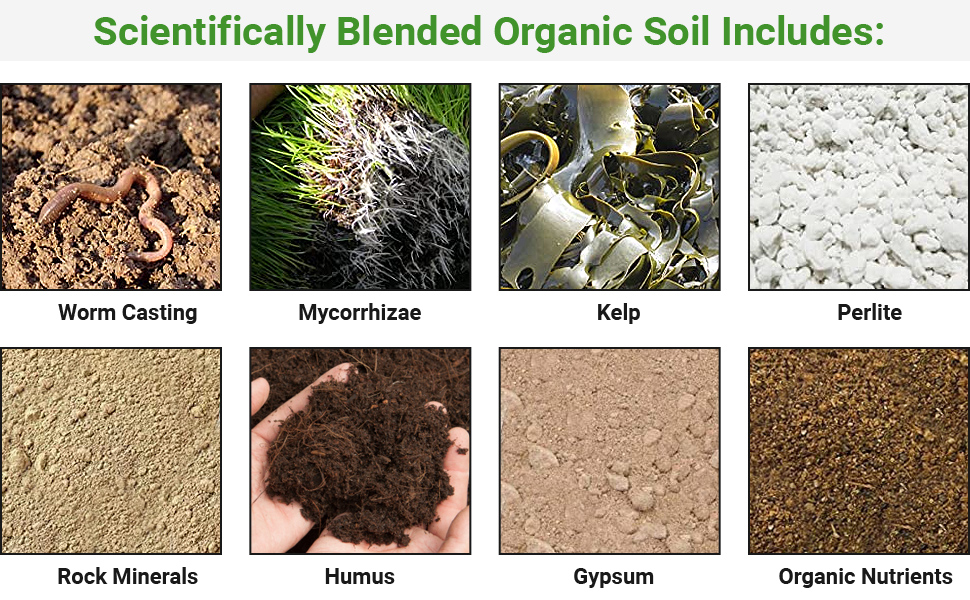 soil compact nutrients seed starter pellets wafers organic pre-mixed fast germination plant garden