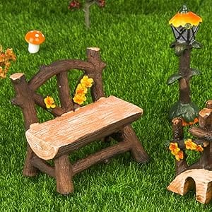Fairy Village Garden Furniture