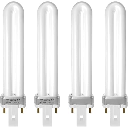 4 Pack 21050 9W Replacement Bulbs Compatible with Dynatrap DT3009 DT3019 DT3039 Indoor Insect Mosquito Trap