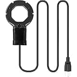 Deptok 500w Cast Aluminum De-Icer, Submersible Bird Bath Heater, Tank Heater for Livestock, Poultry, Birds, Cows, Horses, Wil