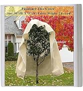 Pasidener Plan Covers Freeze Protection 2.8oz 1 Pack 90"x75" Winter Tree Covers Frost Blankets fo...