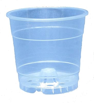 Plastic Pot for Orchids 4 1/2 inch Diameter - Quantity 10