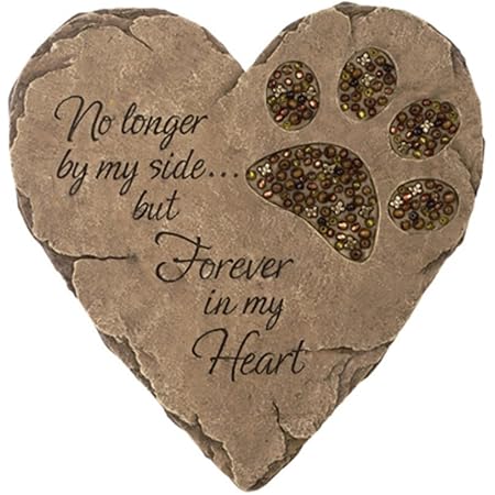 Carson - BEADWORK GARDEN STEPPING STONE - PET FOOTPRINT