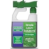 Commercial Grade Lawn Energizer- Liquid Fertilizer Booster with Iron & Nitrogen- Turf Spray Concentrated Fertilizer for Deepe