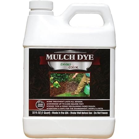 EnviroColor CB0032 Cocoa Brown Mulch Dye, 2400 Square Feet