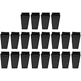 20pcs Deep Tree Pot, Plastic Plant Nursery Pots Tall Seedling Flower Plant Pot Succulent Planter Flower Pots Plants Bonsai Ho