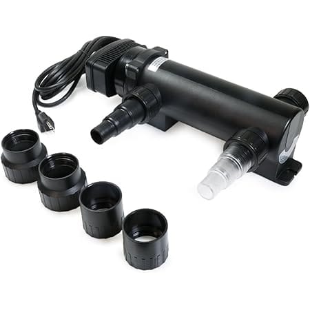 OXYFUL 18W Non-Submersible UV Ultraviolet 14" Light Clarifier Lamp Filter for Aquarium Koi Pond Fish Tank