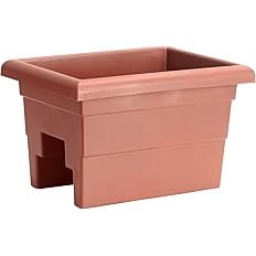 Root & Vessel Countryside Rail Planter, Terra, 16"