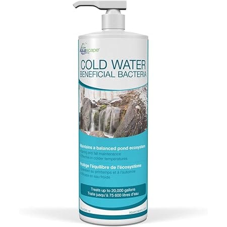Aquascape 98894 Cold Water Beneficial Bacteria for Pond and Water Features, 32-Ounce