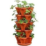 Mr. Stacky TC-1 Planter, Terra Cotta