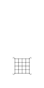 Heavy-Duty Elastic Plant Net Hooks Flexible Hydroponics Support Grow Tents Gardening Horticulture