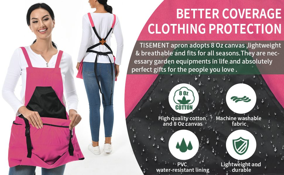 Gardening Apron, Garden Apron,  garden apron for harvesting ,harvesting apron,aprons with pockets