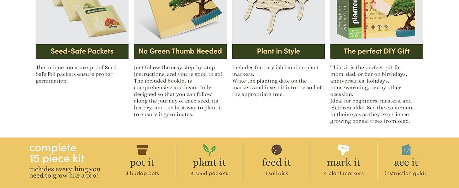 grow like a pro with plant markers and detailed instruction guide best gift for every occasion