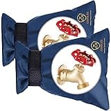 GonLei 2Pack 5.5" W x 7.4" H Outdoor Faucet Cover High Faucet Insulation Cover Winter Hose Bib Insulation Cover Outside Fauce