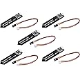 Teyleten Robot Capacitive Soil Moisture Sensor Module Corrosion Resistant Moisture Detection Garden Watering for Arduino DIY