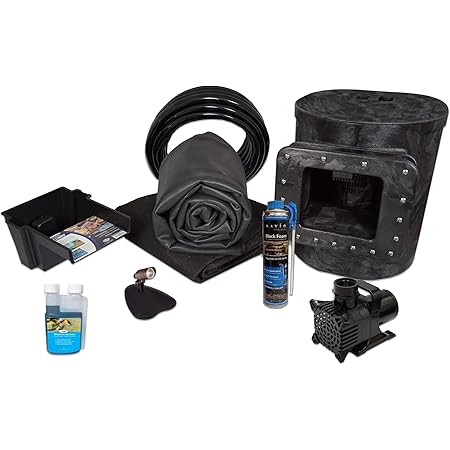 Simply Ponds 1200 Water Garden and Pond Kit with 15 Foot x 15 Foot EPDM Rubber Liner - X8-0