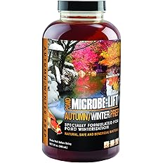 MICROBE-LIFT AUTPREP Autumn and Winter Prep Seasonal Conditioner for Ponds and Outdoor Water Gardens, Safe for Live Koi Fish,