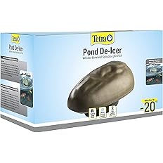 Tetra Pond De-Icer, Winter Survival Solution For Fish, UL Listed