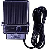 150W Watt AC to 12V Volt LED & Halogen -120V Volt Low Voltage Landscape Lighting Indoor/Outdoor Weatherproof Transformer Elec