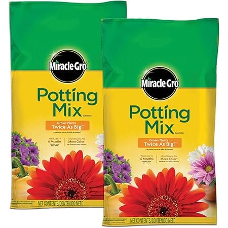 Miracle-Gro Potting Mix, 8 qt. (2 Pack)