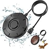 XpenGeny Bird Bath Heater for Outdoors in Winter, Birdbath Water Heater 120 W De-Icer, Bird Bath Deicer Full-Covered Aluminum