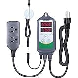 Inkbird ITC-308S Aquarium Heating and Cooling Dual Stage Temperature Controller Freshwater Saltwater Aquarium Tropical Fish O