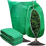 GonLei 2 Packs Plant Covers Freeze Protection 47.7" X 71.7" Large Frost Blankets for Plants Frost Cloth Plant Freeze Protecti
