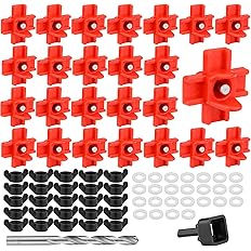 Chicken Water Nipples, 15 Pcs Horizontal Poultry Automatic Waterer Nipples for Bucket with 15 Pcs Ring Gaskets, 15 Pcs Wing N