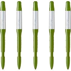 Sustee Aquameter, Set of 5, Plant Soil Moisture Sensor (Green, Small)