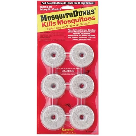 Summit...responsible solutions 110-12 Mosquito Dunks For Fish, 6-Pack, Natural