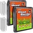 LAVEVE 3FTx 100FT Weed Barrier Landscape Fabric, 3.2oz Premium Heavy-Duty Gardening Weed Control Mat, Ground Cover for Garden